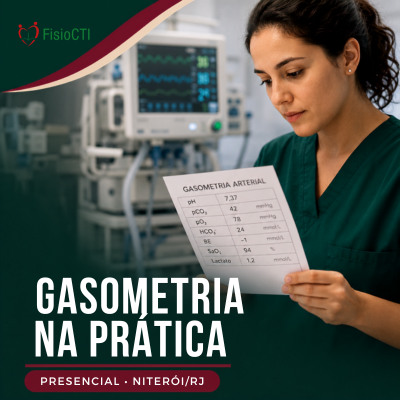 Curso de gasometria arterial presencial em Niterói - FisioCTI